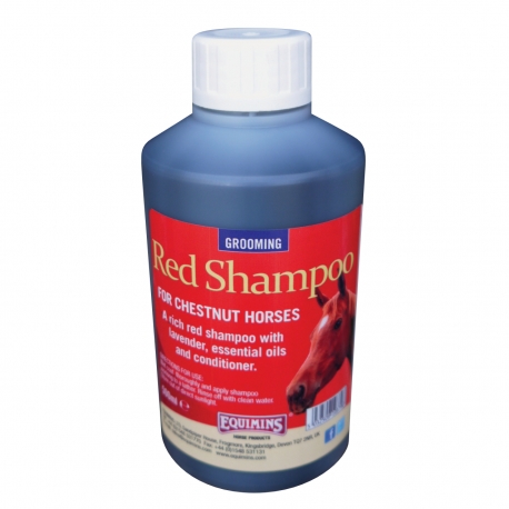 Equimins Red Shampoo for Chestnuts **