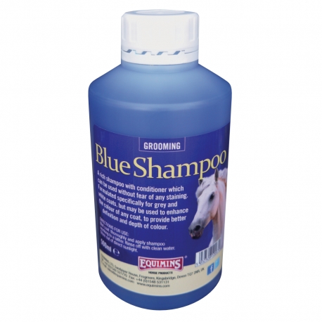 Equimins Blue Shampoo for Grey Horses**